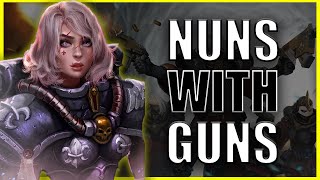 Sisters of Battle EXPLAINED By An Australian  Warhammer 40k Lore [upl. by Taveda]