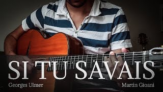 Si Tu Savais gypsy jazz  Free TAB [upl. by Enenej850]