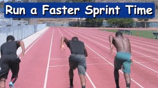 How to Run a Faster 100m Sprint Track Workout [upl. by Mima]