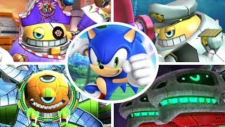 Sonic Colors  All Bosses  Cutscenes No Damage [upl. by Holland630]