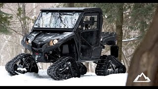 Commander WS4 ATV and WSS4 UTV track kit [upl. by Larimore]