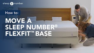 How To Move A Sleep Number® FlexFit™ Base [upl. by Ybeloc]