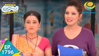 Taarak Mehta Ka Ooltah Chashmah  Episode 1796  Full Episode [upl. by Salbu]