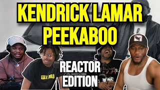 Kendrick Lamar  peekaboo  REACTION MASHUP [upl. by Jocko]