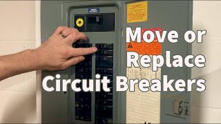 How To Move Or Replace Circuit Breakers [upl. by Atteirneh996]