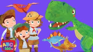 Dinosaurs Song 2D  CoCoMelon Nursery Rhymes amp Kids Songs [upl. by Anwahsar]