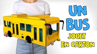 Comment Fabriquer Un Bus En Carton 🚌 [upl. by Cowen554]