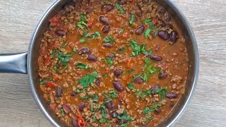 Chilli Con Carne Recipe  One Pot Meal  Mexican Favourite Food [upl. by Sansen371]