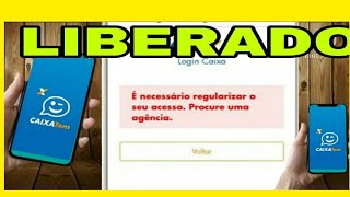 Caixa tem e necessário regularizar seu acesso procure uma agência COMO RESOLVER [upl. by Alusru]