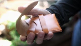 This Leather Wallet Has a SECRET SURPRISE  FREE PATTERN [upl. by Fayola914]