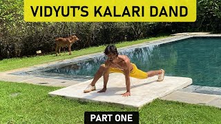 Vidyuts Kalari Dand PushUps  Part One  Kalaripayattu  Martial Arts [upl. by Harlene625]