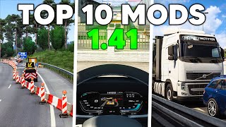 TOP 10 Mods for ETS2 141 [upl. by Hekker366]