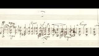 Felix Mendelssohn  Violin Concerto in E Minor 1844 version Manuscript score [upl. by Ylnevaeh]