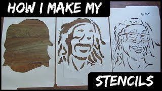 How I Make My Stencils [upl. by Syl]