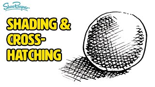 How to do Shading and Crosshatching [upl. by Alleuqcaj]