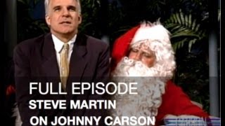 JOHNNY CARSON FULL EPISODE Steve Martin Letters to Santa Nixons Sandwich Tonight Show 1988 [upl. by Ilil508]