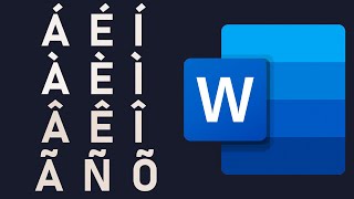 How To Type Letters With Accents  MS Word [upl. by Suiluj2]