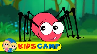 Incy Wincy Spider Nursery Rhyme Song by KidsCamp [upl. by Lucilia]