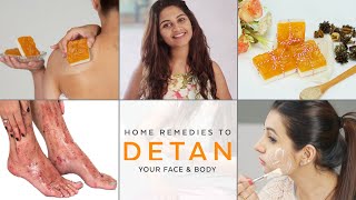 MOST EFFECTIVE SUN TAN REMOVAL  DIY Home Remedies [upl. by Yllek]