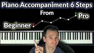 Piano Accompaniment 6 Steps from Beginner to Pro [upl. by Natividad]