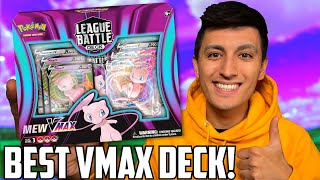 Mew VMAX League Battle Deck ReviewOpening [upl. by Nonohcle24]