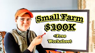 100K SMALL FARM BUSINESS PLAN [upl. by Inod]