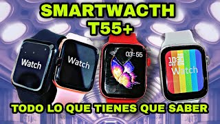 T55 Smartwatch Cómo Emparejar y Características [upl. by Panthia]