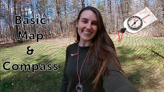 How I Use a Map amp Compass to Navigate Off Trail  The Basics [upl. by Manlove113]