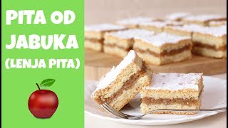 Pita od jabuka  Lenja pita  najbolji recept [upl. by Kelcie]