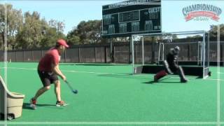 Goalkeeping Drills for Field Hockey [upl. by Amero]