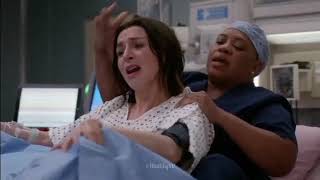 Amelia gives birth  Greys Anatomy 2005  Birthly TV Reupload [upl. by Hareehahs]