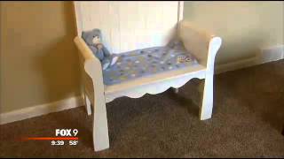 Stillborn babys transformed crib helps mother heal [upl. by Inimod]