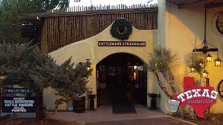 The Texas Bucket List  Cattlemans Steakhouse in Fabens [upl. by Hgielanna]