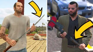 GTA 5  All Secret And Rare Weapon Locations Sword UpnAtomizer amp more [upl. by Fusuy353]