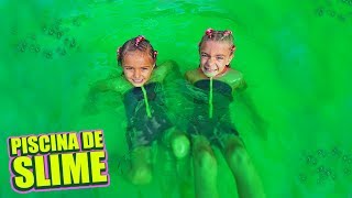 Las Ratitas LLENAN la PISCINA de SLIME [upl. by Hazelton]