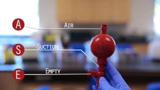 Pipette Bulb Operational Instructions [upl. by Cullie]