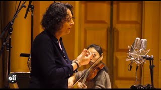 Nathalie Stutzmann  Recording Bach aria quotErbarme dichquot [upl. by Nocaj]