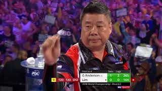 PDC REWIND  Paul Lims ninedarter attempt  2018 William Hill World Championship [upl. by Vi]