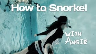 How to Snorkel Snorkeling Class for Beginners [upl. by Leiso]