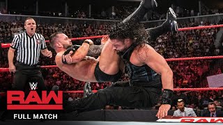 FULL MATCH Roman Reigns vs Finn Bálor – Universal Title Match Raw August 20 2018 [upl. by Noe200]