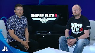 Sniper Elite 4  E3 2016 LiveCast  PS4 [upl. by Sana]