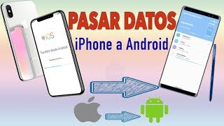 Como Pasar Datos de iPhone a Android [upl. by Attalie664]