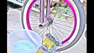 How To Clean White Wall Tires [upl. by Nonrev]