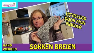 SOKKEN BREIEN TUTORIAL NEDERLANDS [upl. by Horick826]