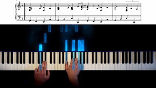 Beyond the Sea La Mer  Piano Tutorial  Sheet Music [upl. by Asirac]