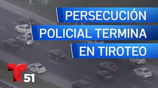 Persecución policial termina con múltiples muertos [upl. by Divd69]