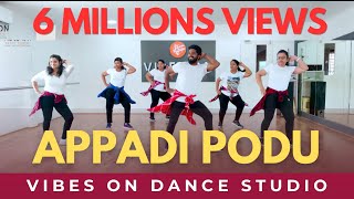 Appadi Podu  Gilli  Dance Fitness  Karthik  Choreography  VIBES ON DANCE STUDIO [upl. by Kendell]