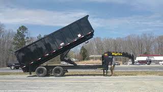 25DU Gooseneck Dump Trailer 20 Ft 25900K GVWR [upl. by Leboff]