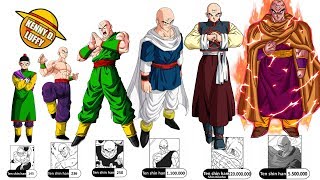 Todos Los NIVELES De PODER De TENSHINHAN Hasta Dragon Ball Super  EXPLICACIÓN COMPLETA [upl. by Crowe]