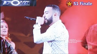 French Montana as Guest Performer The Four Finale [upl. by Atiuqal]